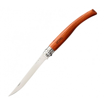 Нож филейный OPINEL №12, нержавеющая сталь, рукоять бубинга