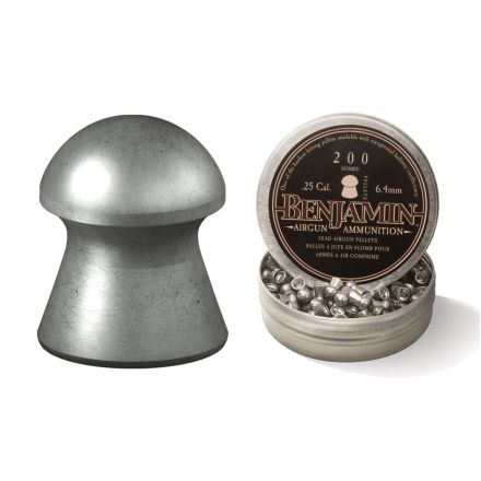 Пули Crosman Benjamin Discovery Domed 6,35 мм, 1,80 грамм, 200 штук