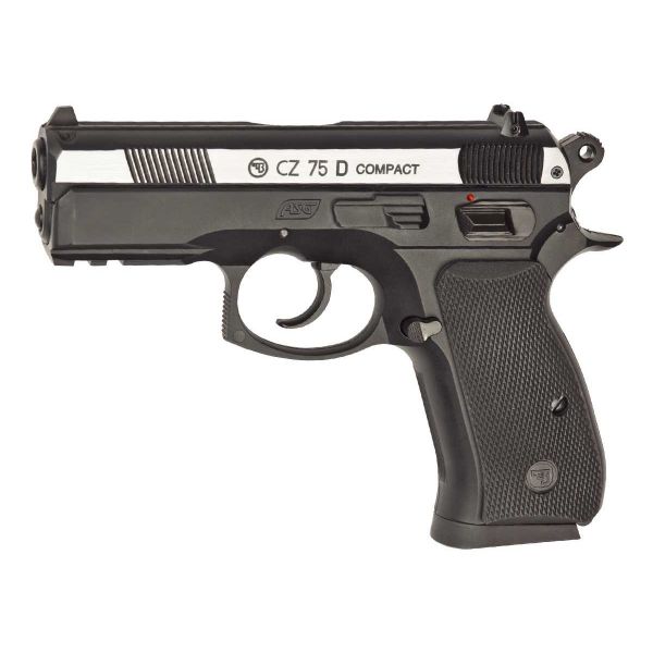Пневматический пистолет ASG CZ 75D Compact Dual Tone